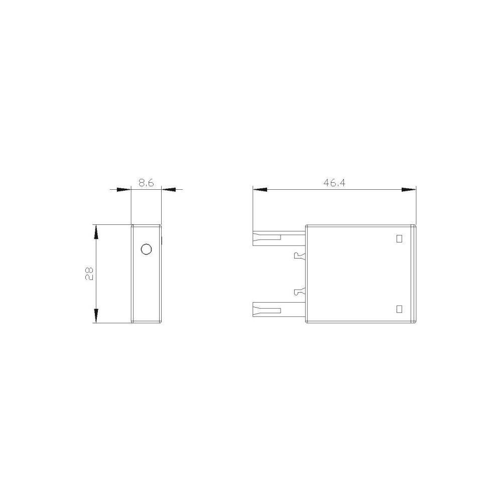 Siemens Entstördiode mit LED 24-70V DC für Schütze 3RT2.1 und Hilfsschütze 3RH2 3... SIEMENS-3RT29161LM00 4011209740129 (Abb. 2)