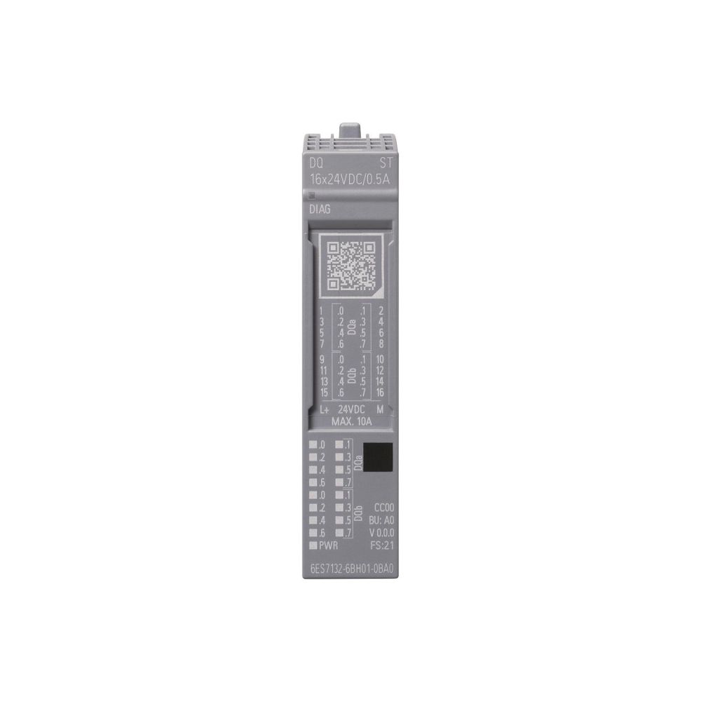 Siemens SIMATIC ET 200SP Digitales Ausgangsmodul DQ 16x 24V DC 0,5A Standard ... SIEMENS-6ES71326BH010BA0 4047623408574 (Abb. 2)
