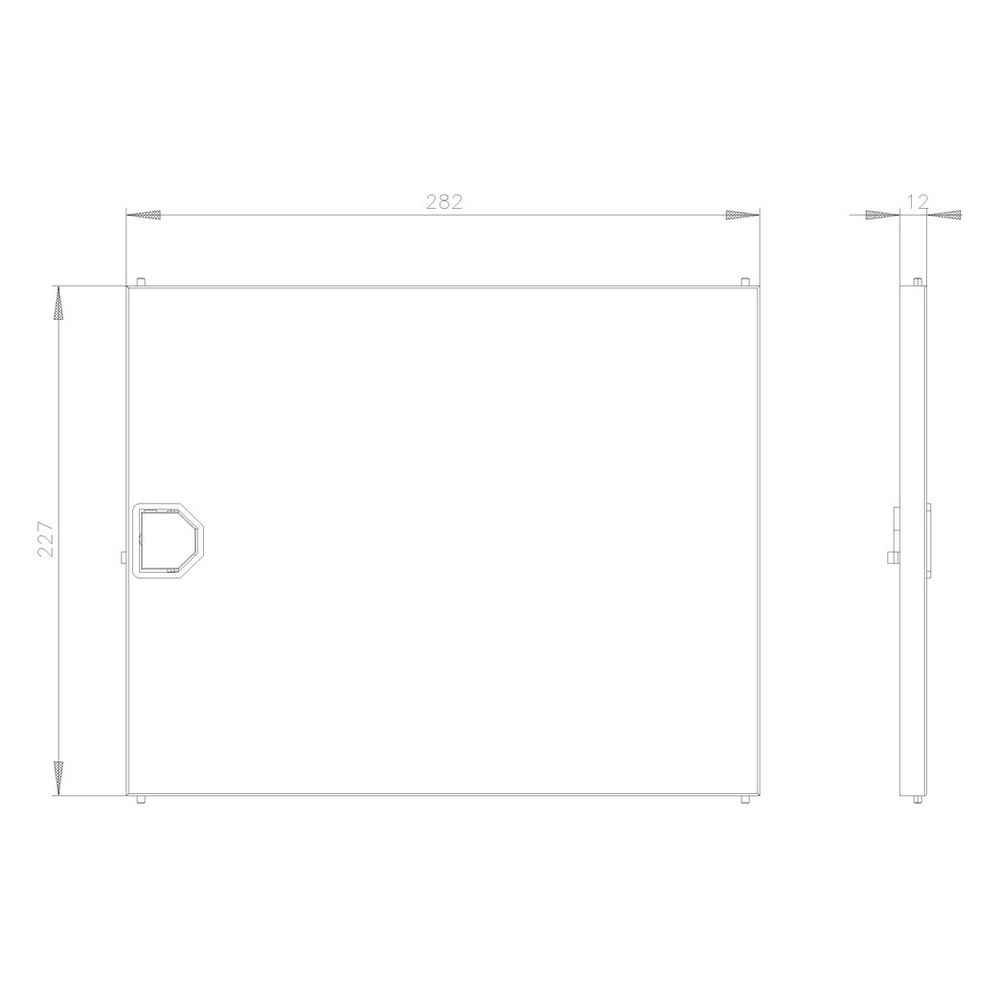 Siemens SIMBOX Kunststofftür 1-reihig weiß für ALPHA Produkte 8GB5001-5KM01... SIEMENS-8GB50015KM01 4001869468082 (Abb. 2)