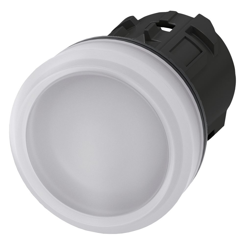 Siemens Leuchtmelder 3SU1001-6AA60-0AA0 rund weiß glatte Linse 22,3mm IP67/IP... SIEMENS-3SU10016AA600AA0 4011209946347 (Abb. 4)