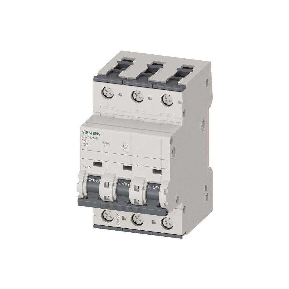 Siemens Leitungsschutzschalter 5SY4325-6 3-polig B 25A 10 kA... SIEMENS-5SY43256 4001869181790 (Abb. 2)