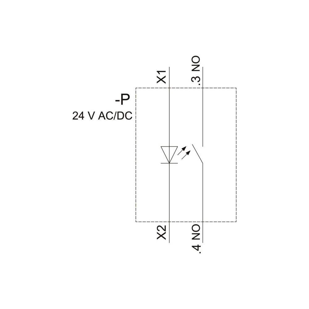 Siemens Leuchtdrucktaster 3SU11020AB401BA0 tastend 22,3mm 24V Grün Kunststoff... SIEMENS-3SU11020AB401BA0 4011209957176 (Abb. 3)