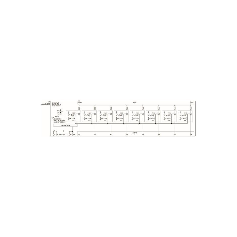 Siemens Selektivitätsmodul SITOP SEL1200 24V DC 2A 135x45x125mm 6EP4438-7FB00... SIEMENS-6EP44387FB003DX0 4025515155270 (Abb. 4)