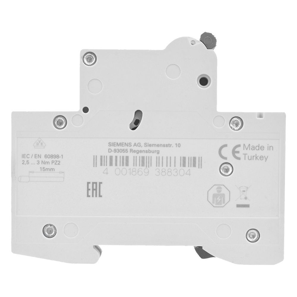 Siemens Leitungsschutzschalter 5SL6116-6 1-polig B16A 6kA 230/400V 1TE... SIEMENS-5SL61166 4001869388304 (Abb. 14)