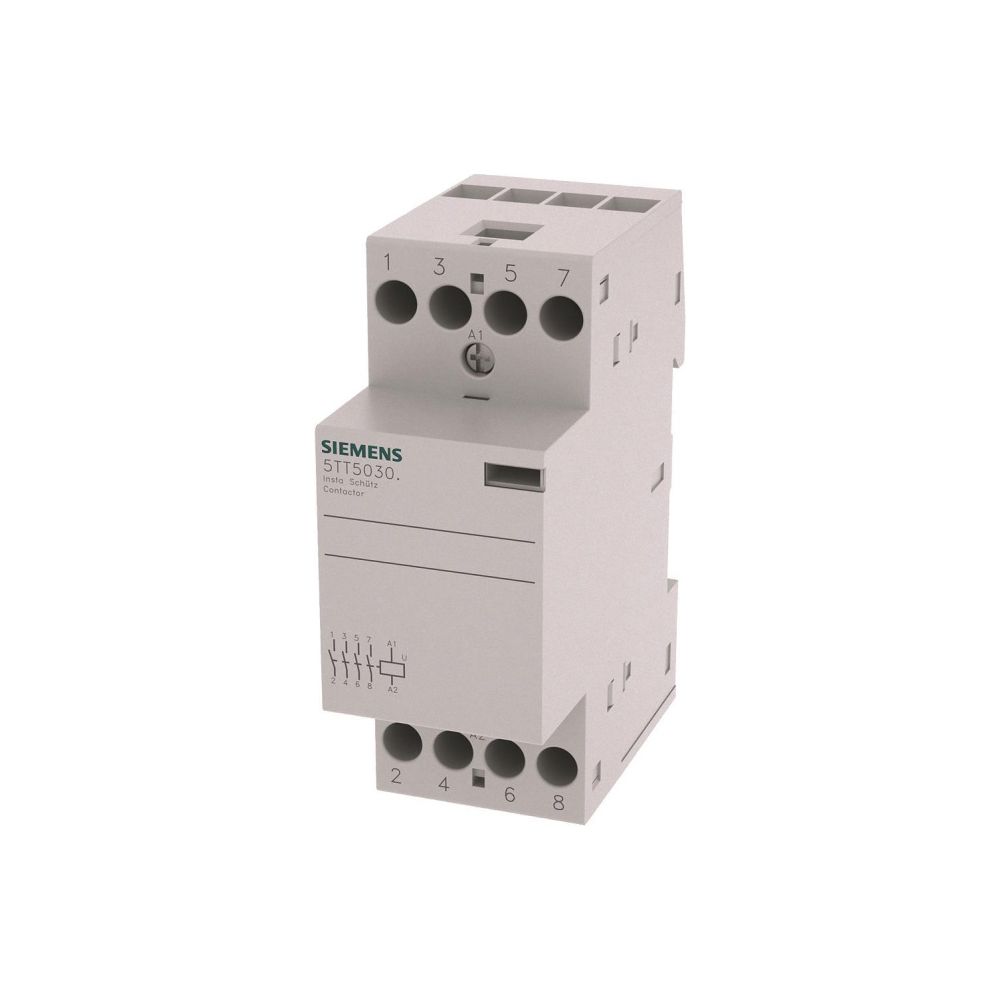 Siemens Insta Schütz 5TT58300 4 Schließer 25A 230V AC 2TE IP20 5TT5830-0... SIEMENS-5TT58300 4001869343969 (Abb. 5)