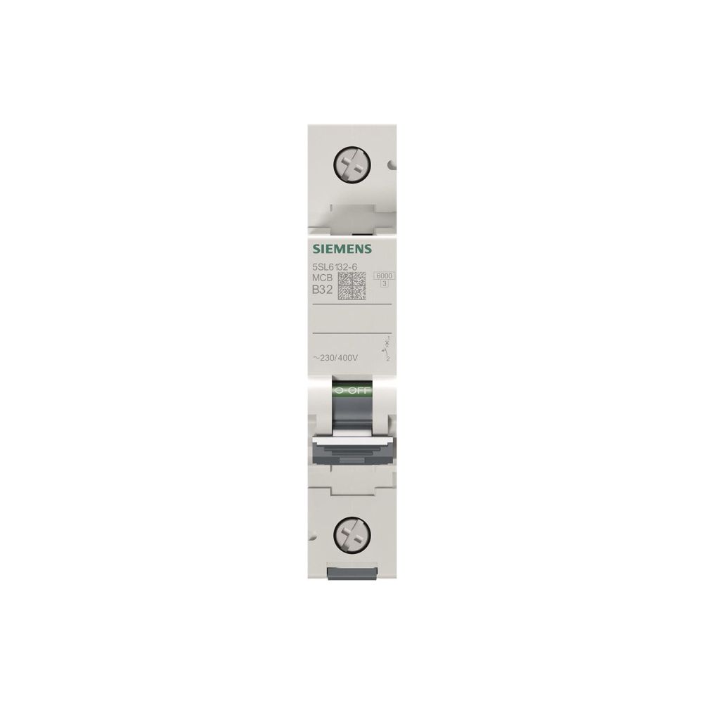 Siemens Leitungsschutzschalter 5SL6 1-polig B32A 6kA 1TE 5SL6132-6... SIEMENS-5SL61326 4001869388335 (Abb. 3)