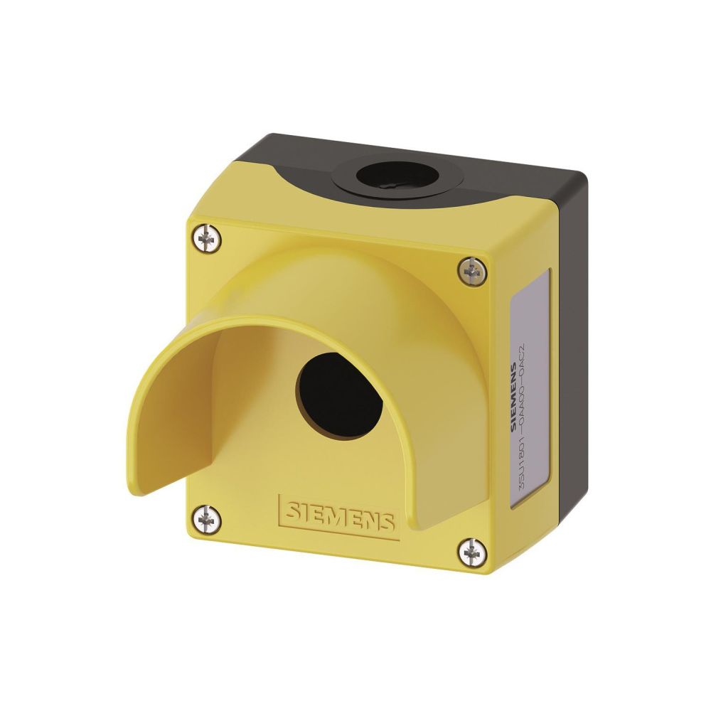 Siemens SIRIUS ACT Aufbaugehäuse 1 Befehlsstelle 22,3mm Kunststoff Gelb 85x85... SIEMENS-3SU18010AA000AC2 4011209968288 (Abb. 2)