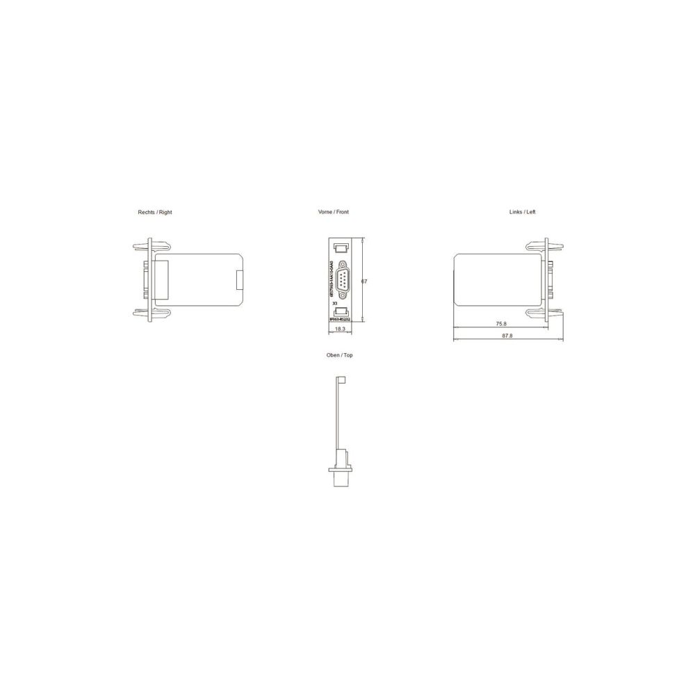 Siemens SIMATIC S7-400 Schnittstellenmodul IF963-RS232 1x RS-232 115,2 kBit/s... SIEMENS-6ES79631AA100AA0 4019169239295 (Abb. 2)