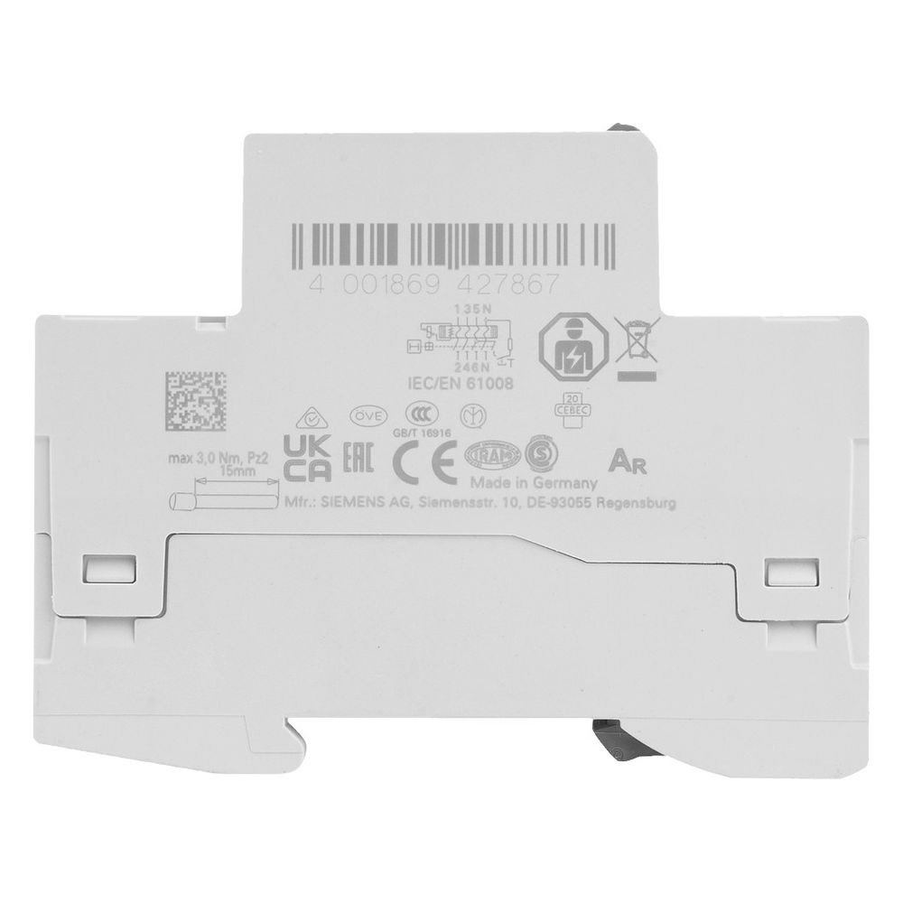 Siemens FI-Schutzschalter 5SV3 63A 300mA Typ A 4-polig 4TE 400V mit Verriegelungsvor... SIEMENS-5SV36466 4001869427867 (Abb. 13)