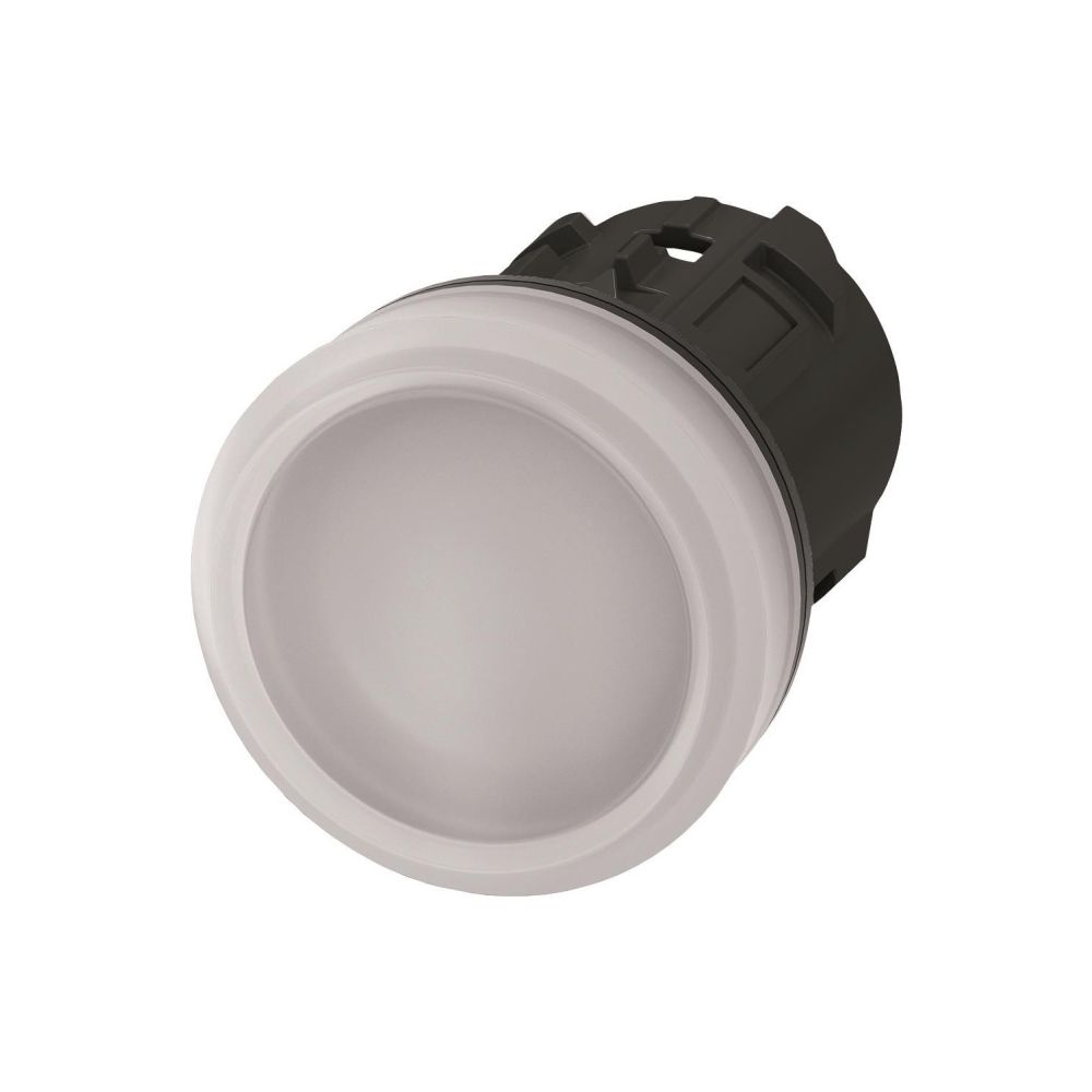 Siemens Leuchtmelder 3SU1001-6AA60-0AA0 rund weiß glatte Linse 22,3mm IP67/IP... SIEMENS-3SU10016AA600AA0 4011209946347 (Abb. 2)