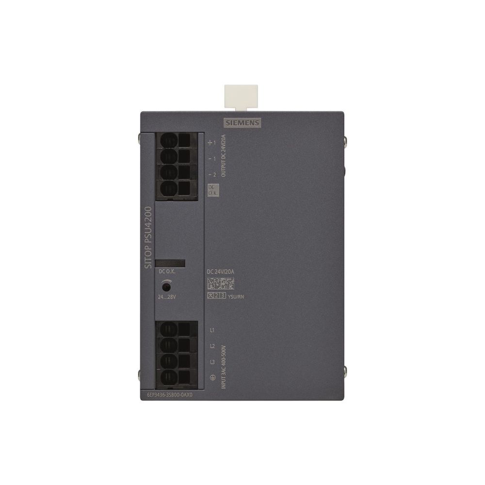 Siemens SITOP PSU4200 Stromversorgung 24V 20A 480W 3phasig IP20 95x135x150mm ... SIEMENS-6EP34363SB000AX0 4025515156260 (Abb. 3)