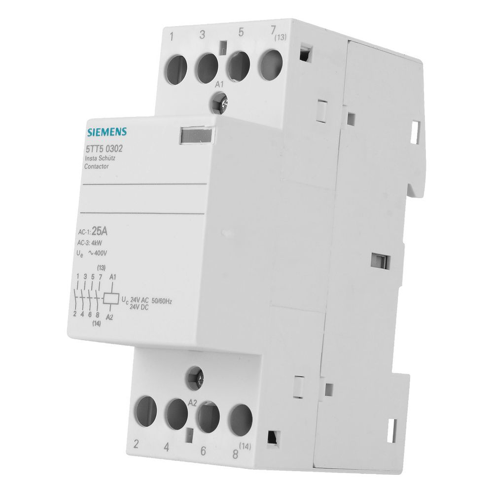 Siemens Insta-Schütz 5TT5030-2 4 Schließer 25A 24V AC/DC 2TE IP20 70mm Einbautiefe... SIEMENS-5TT50302 4001869435077 (Abb. 3)