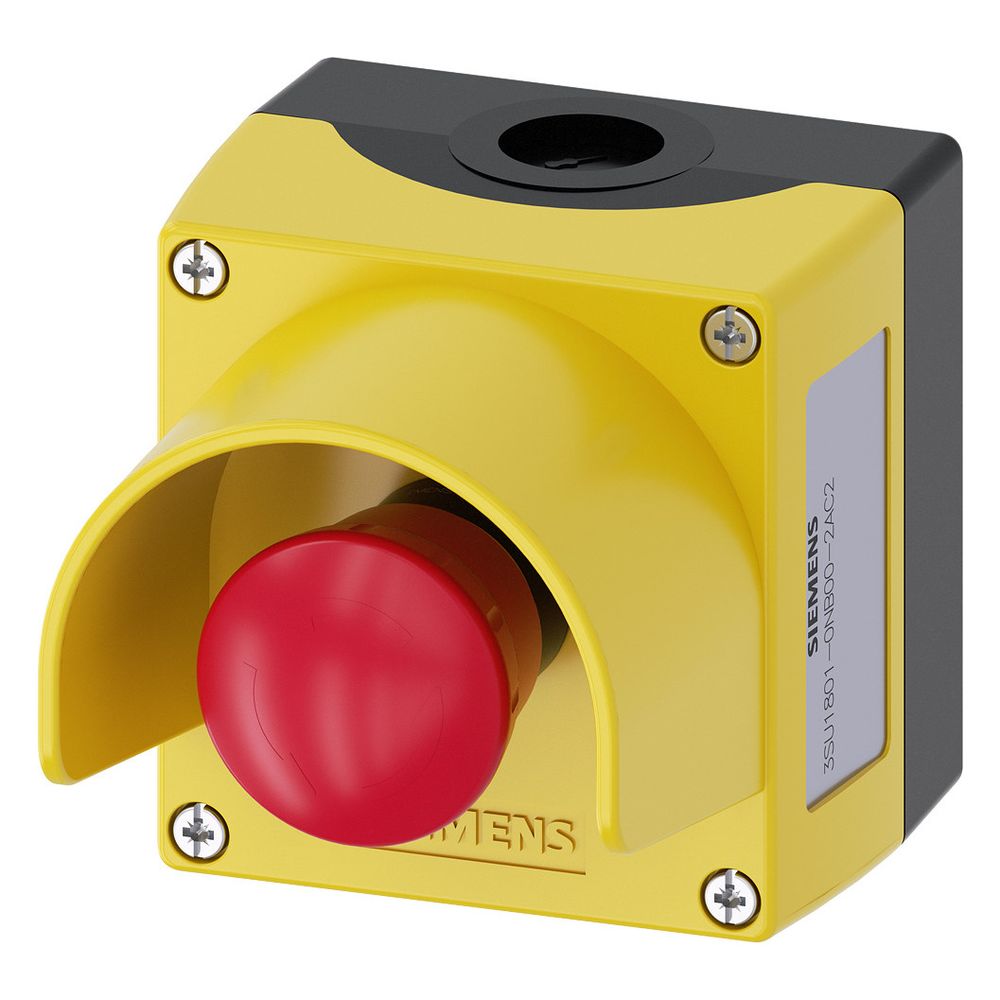 Siemens Gehäuse für Befehlsgeräte 1 Befehlsstelle Kunststoff Gelb IP67/IP69K ... SIEMENS-3SU18010NB002AC2 4011209969131 (Abb. 4)