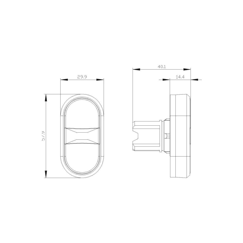 Siemens Doppeldrucktaster 22,3mm flach rot/grün Kunststoff schwarz 3SU1000-3A... SIEMENS-3SU10003AB420AK0 4011209964013 (Abb. 3)