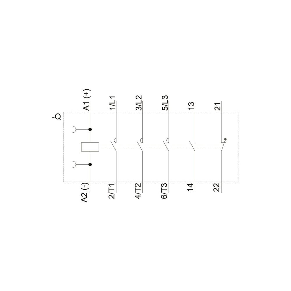 Siemens SIRIUS Leistungsschütz 3RT2023-1BB40 4kW 9A 24V DC 3-polig 1S+1Ö Schrauba... SIEMENS-3RT20231BB40 4011209831346 (Abb. 3)