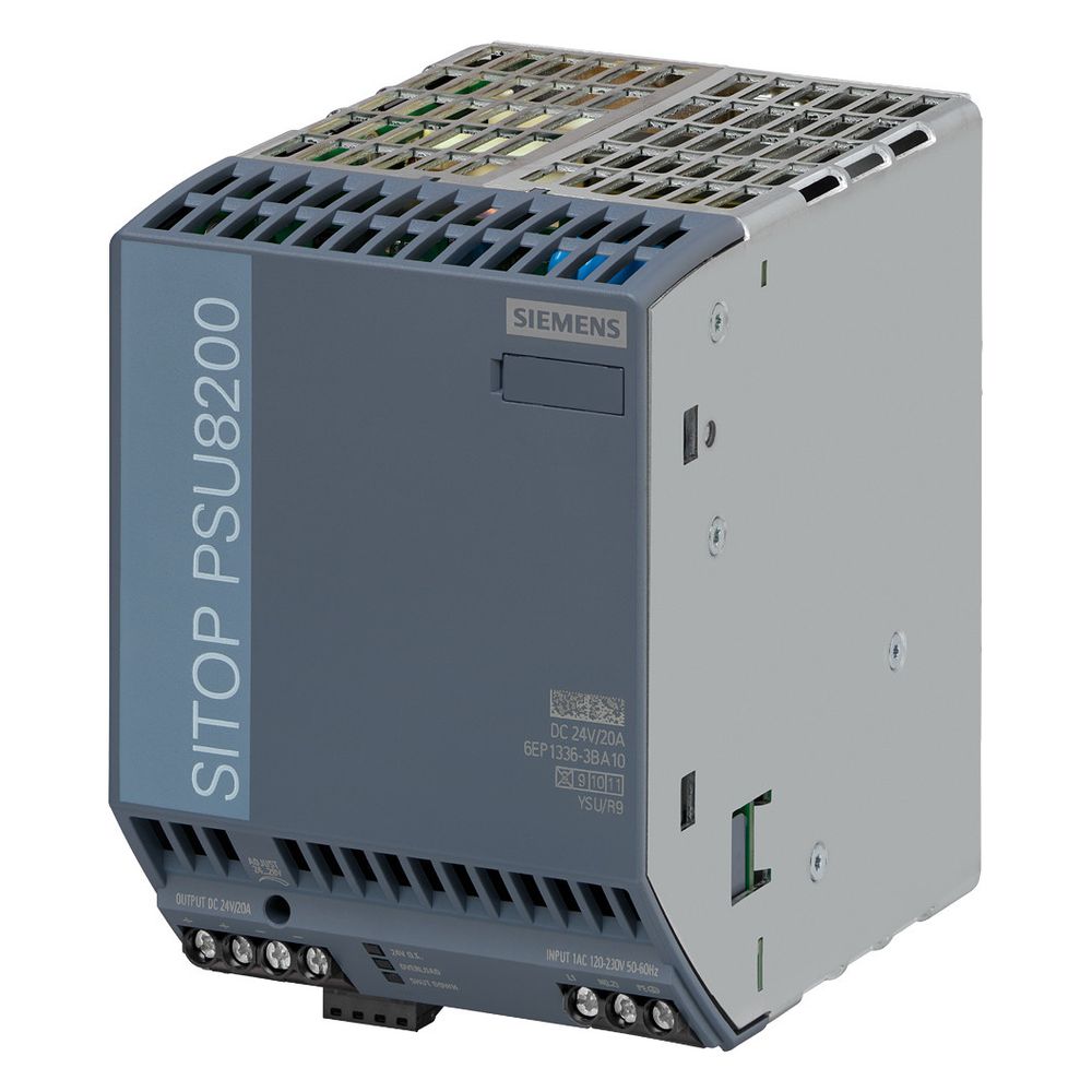 Siemens SITOP PSU8200 Stromversorgung 24V 20A 480W IP20 125x90x125mm 6EP13363BA10... SIEMENS-6EP13363BA10 4025515152583 (Abb. 6)
