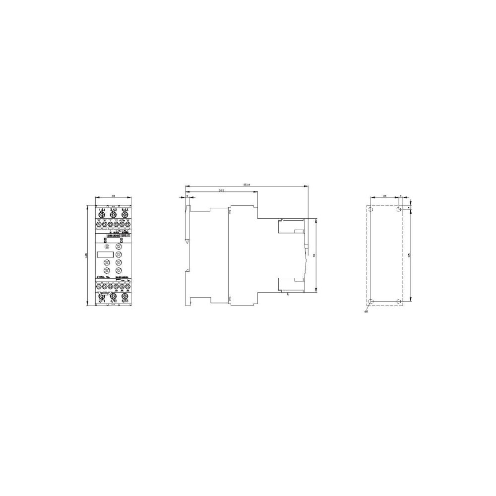 Siemens SIRIUS Sanftstarter 3RW40261BB04 Baugröße S0 25A 11kW 24V AC/DC Schrauban... SIEMENS-3RW40261BB04 4011209691643 (Abb. 2)