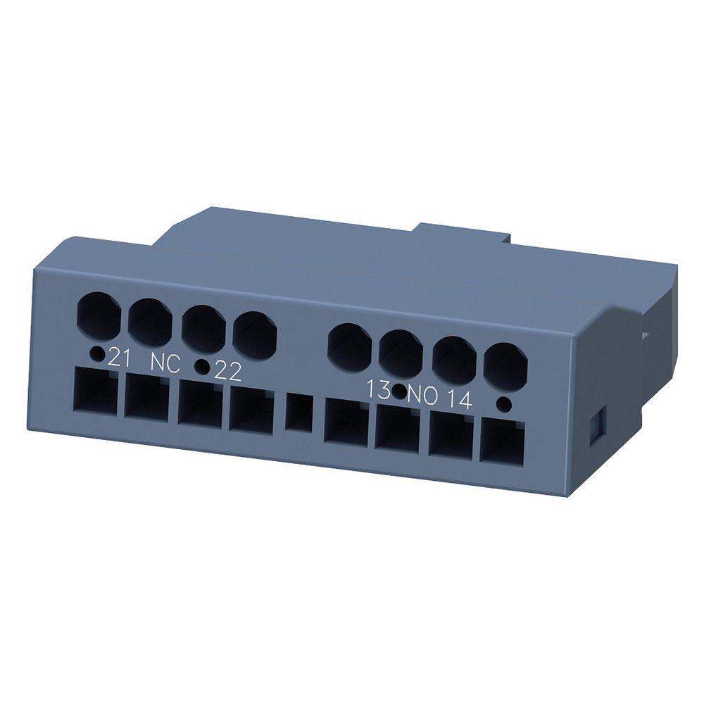 Siemens Hilfsschalter 3RV29012E querliegend 1S+1Ö Federzuganschluss für SIRIUS Leist... SIEMENS-3RV29012E 4011209790933 (Abb. 4)