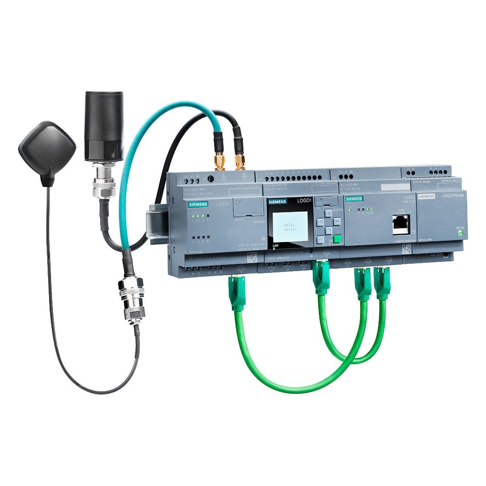 Siemens LOGO! CSM 12/24 Compact Switch Modul 4x RJ45 12/24V IP20 90x71,5x58,2... SIEMENS-6GK71771MA200AA0 4047622174074 (Abb. 9)