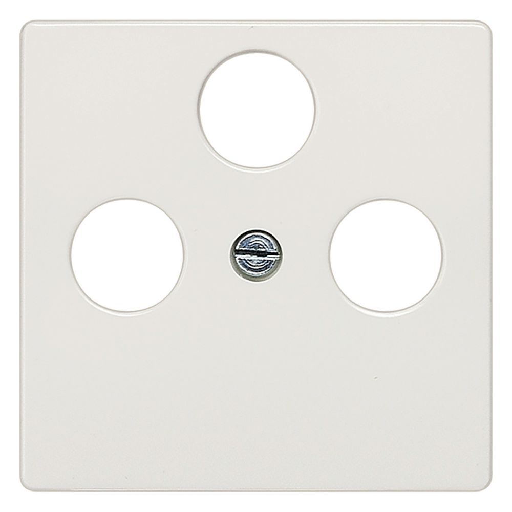 Siemens DELTA i-system Abdeckplatte für Koaxial-Antennensteckdose 3-Loch 55x55mm Tita... SIEMENS-5TG25482 4001869368160 (Abb. 3)