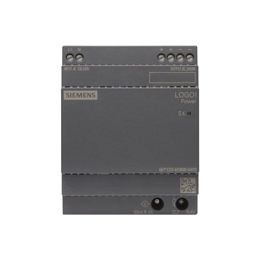 Siemens Stromversorgung LOGO!POWER 6EP3333-6SB00-0AY0, 24 V, 4 A, 96 W, 90x72... SIEMENS-6EP33336SB000AY0 4025515154860 (Abb. 3)