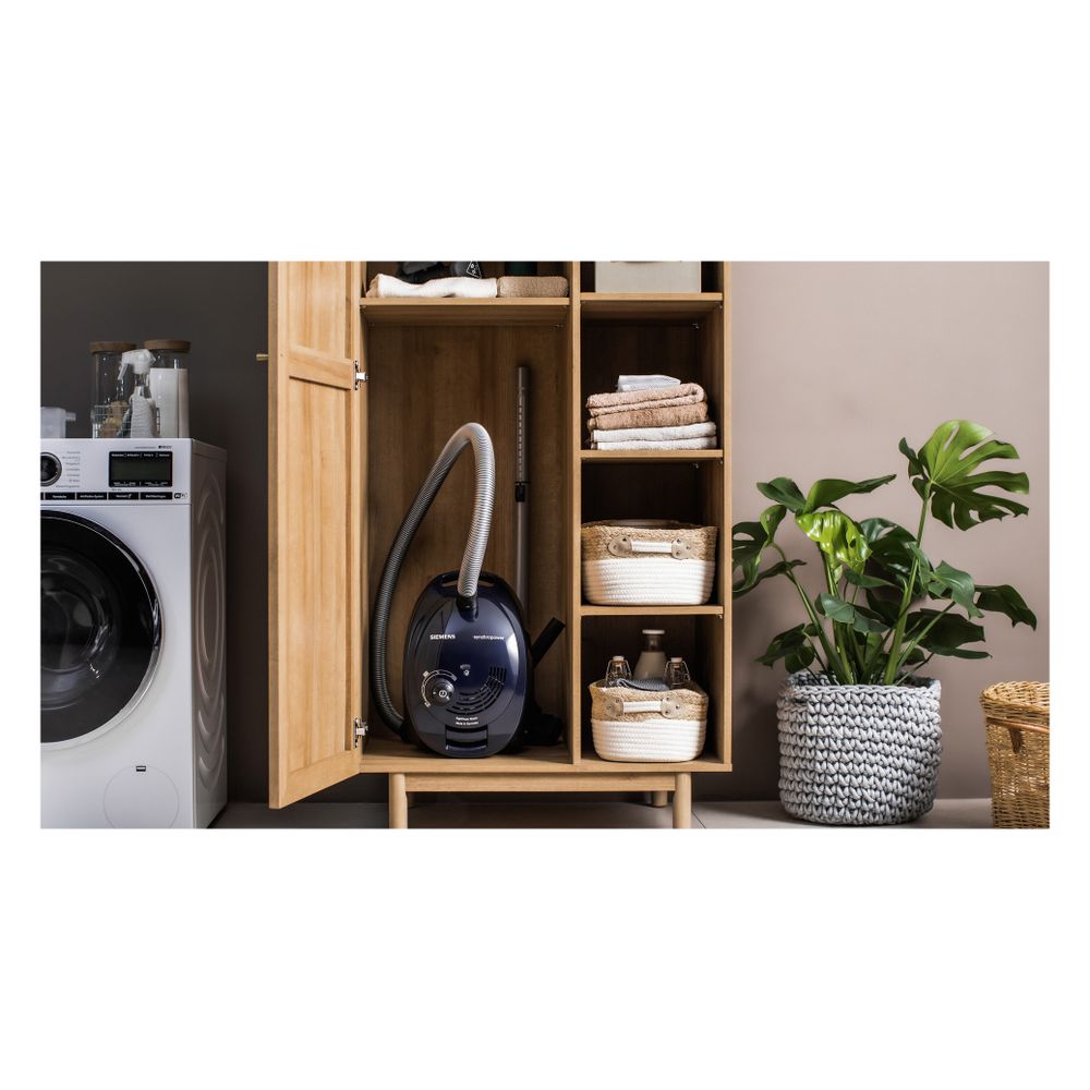 Siemens Bodenstaubsauger VS06A111 600W 4l 9m Blau mit Hygienefilter und Teleskoprohr... SIEMENS-VS06A111 4242003782002 (Abb. 14)