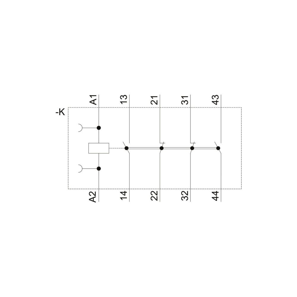 Siemens Hilfsschütz 3RH2122-2AB00 2S+2Ö 24V AC Federzuganschluss 70x45x73mm... SIEMENS-3RH21222AB00 4011209786608 (Abb. 4)