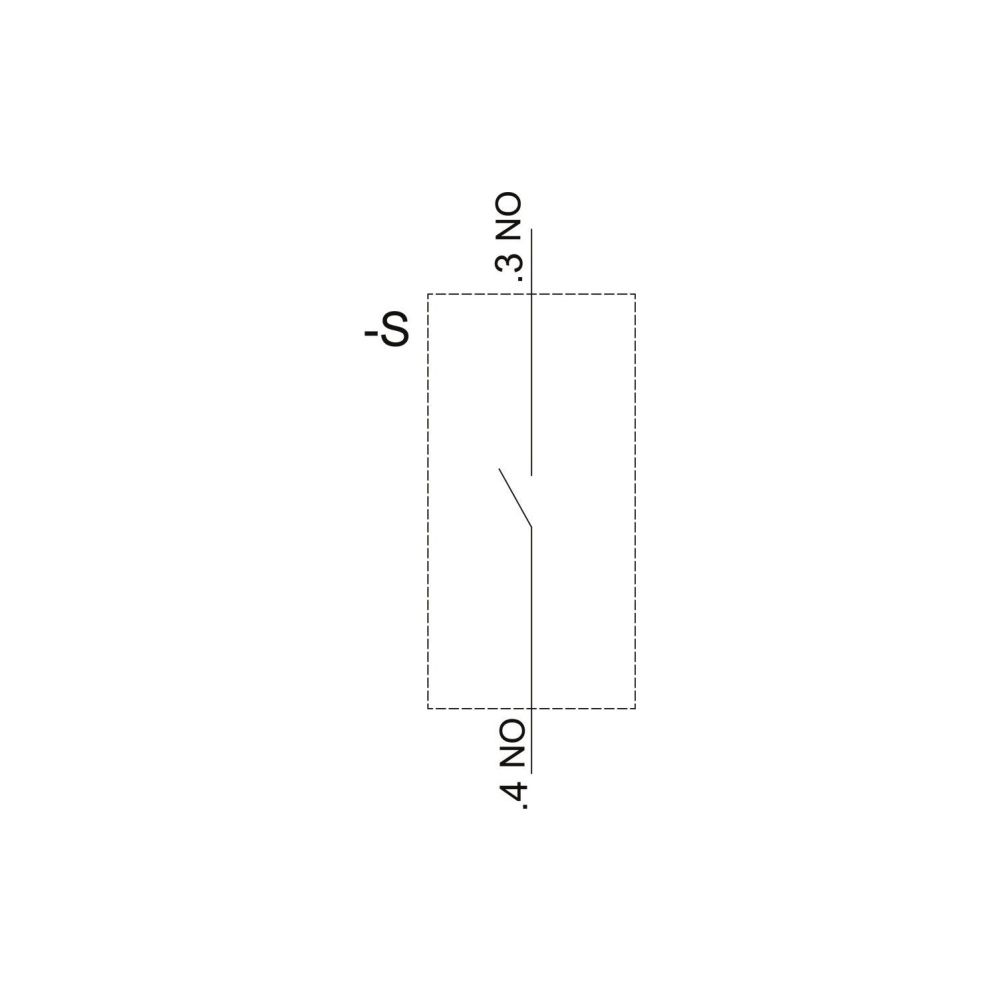 Siemens Kontaktmodul Bodenbefestigung 1 Schließer Schraubanschluss 6A 3SU1400... SIEMENS-3SU14002AA101BA0 4011209950917 (Abb. 4)