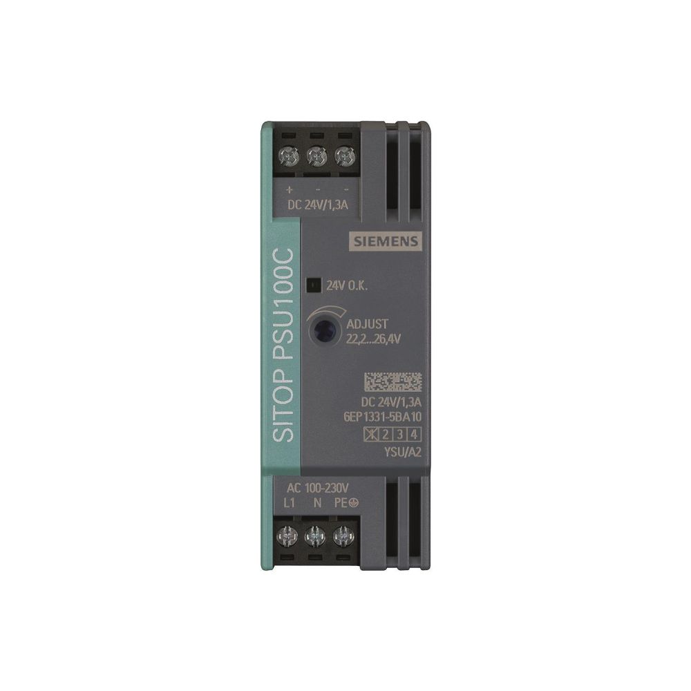 Siemens SITOP PSU100C geregelte Stromversorgung 24V 1,3A 30W 120-230VAC 6EP13315B... SIEMENS-6EP13315BA10 4025515152606 (Abb. 2)