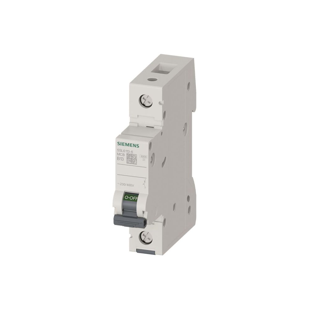 Siemens Leitungsschutzschalter 5SL6113-6 1-polig B 13A 6kA 230/400V 1TE... SIEMENS-5SL61136 4001869388298 (Abb. 2)