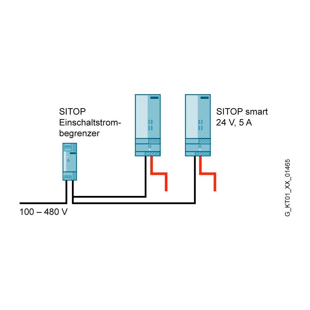 Siemens SITOP PSU100S Stromversorgung 24V 5A 144W IP20 125x50x120mm Schraubansch... SIEMENS-6EP13332BA20 4025515153481 (Abb. 11)