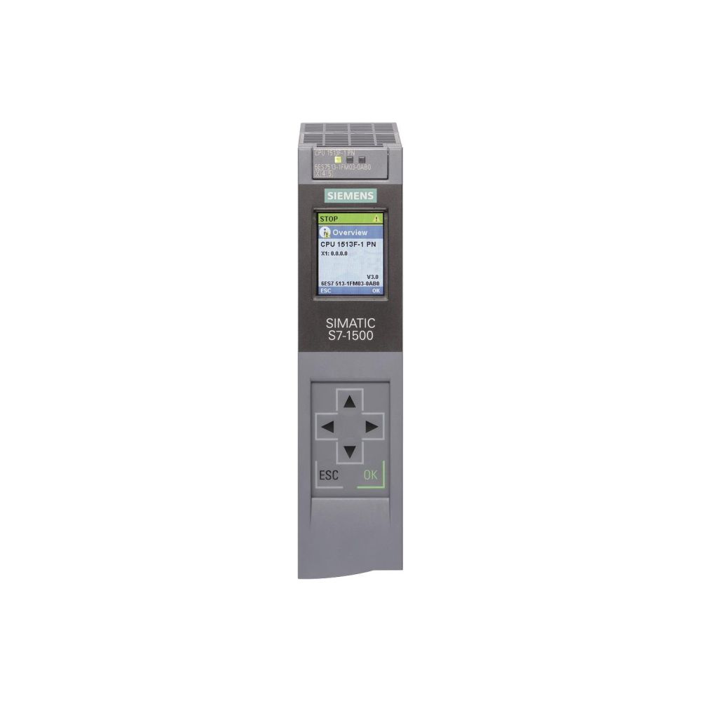 Siemens SIMATIC S7-1500F CPU 1513F-1 PN modular 3400kB 35x147x129mm 6ES7513-1... SIEMENS-6ES75131FM030AB0 4047623412502 (Abb. 2)