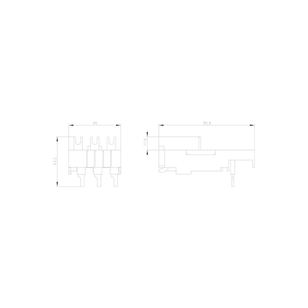 Siemens Verbindungsbaustein 3RA29211BA00 für Schraubanschluss elektrisch und mech... SIEMENS-3RA29211BA00 4011209741133 (Abb. 2)