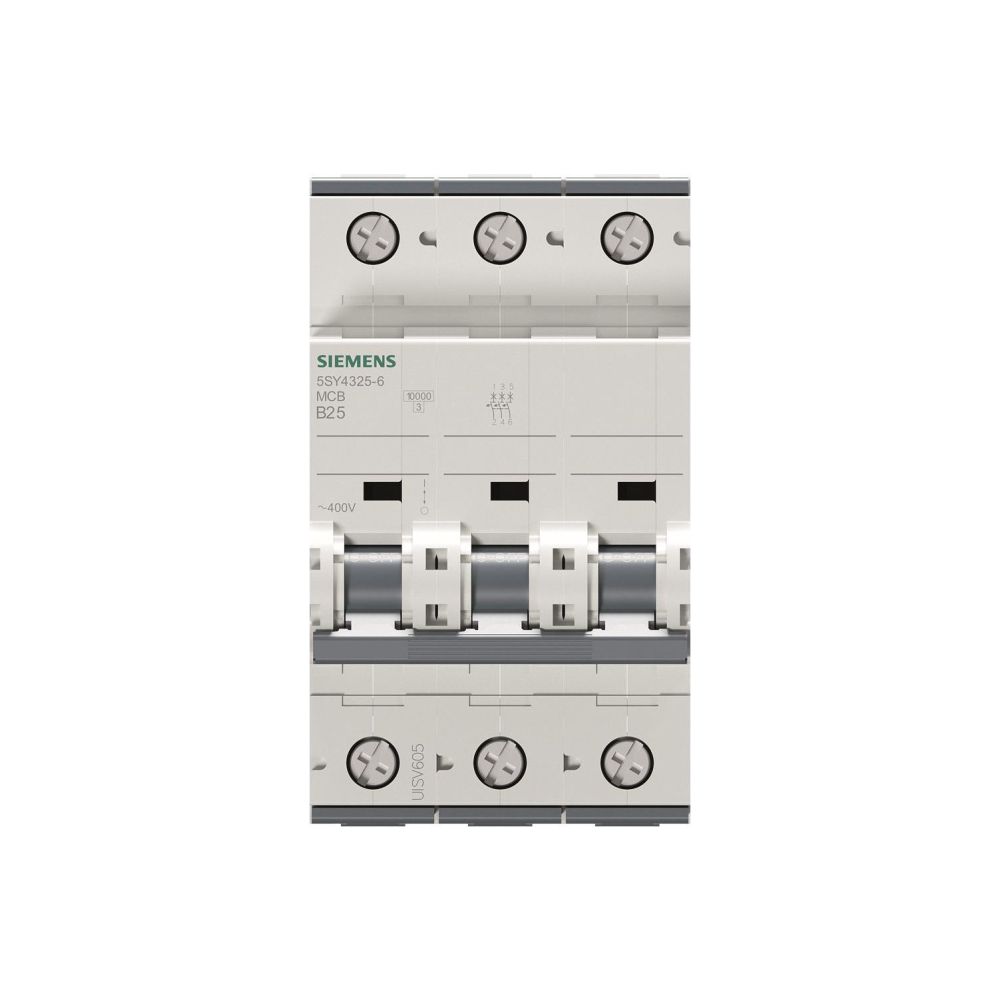 Siemens Leitungsschutzschalter 5SY4325-6 3-polig B 25A 10 kA... SIEMENS-5SY43256 4001869181790 (Abb. 4)
