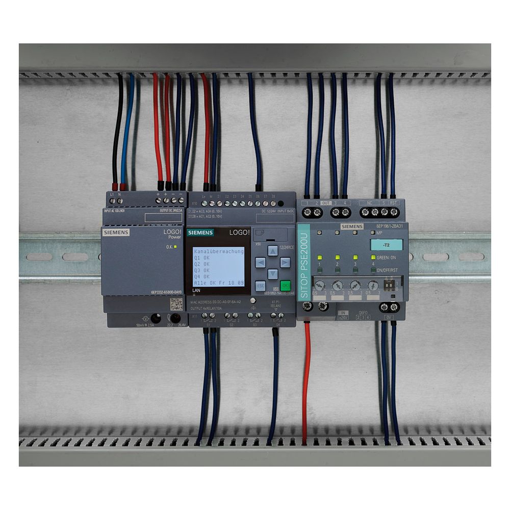 Siemens SITOP PSE200U Selektivitätsmodul 4-kanalig 24VDC 0,5A Schraubanschluss 80... SIEMENS-6EP19612BA31 4025515153399 (Abb. 8)