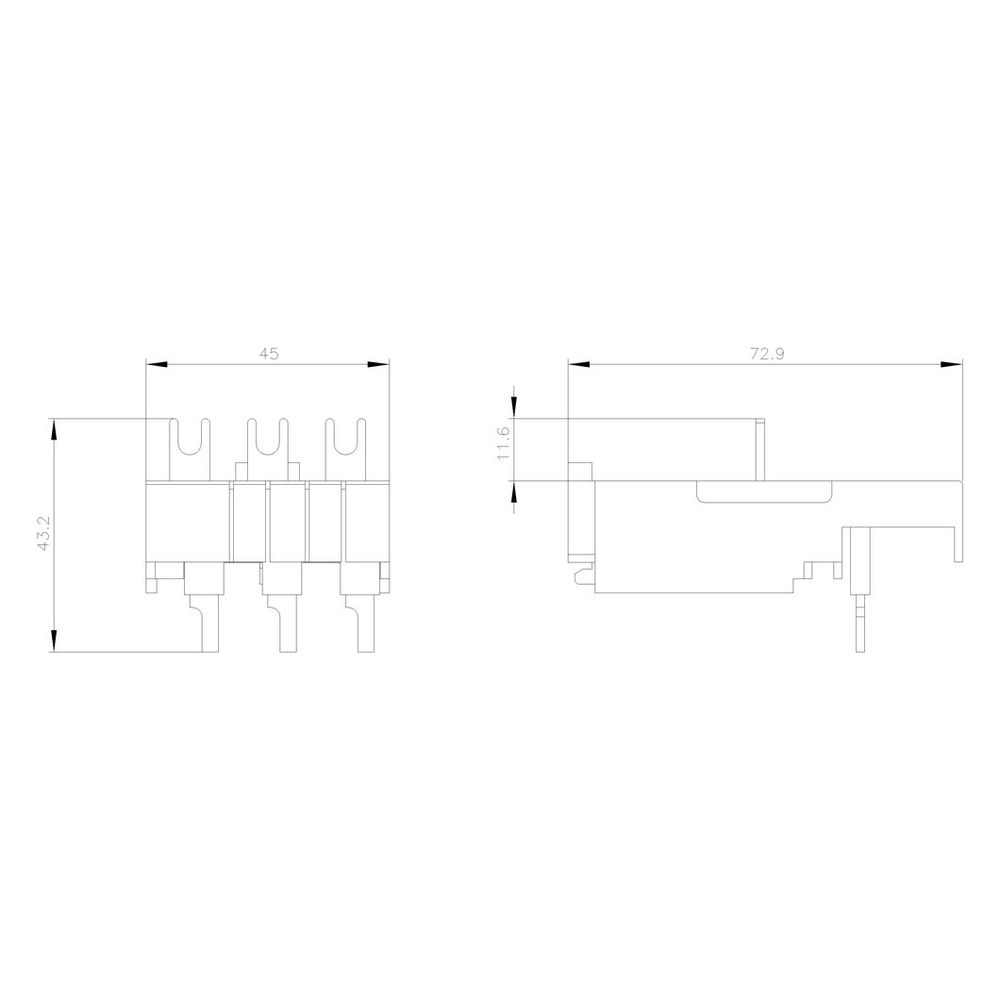 Siemens Verbindungsbaustein 3RA2921-1AA00 für Schraubanschluss elektrisch und mec... SIEMENS-3RA29211AA00 4011209741119 (Abb. 3)