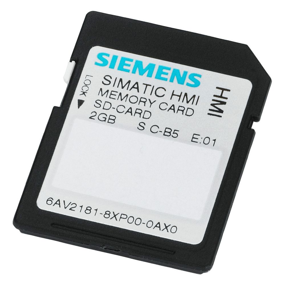 Siemens SIMATIC HMI SD-Speicherkarte 2GB für Comfort Panel 6AV21818XP000AX0... SIEMENS-6AV21818XP000AX0 4025515080039 (Abb. 3)