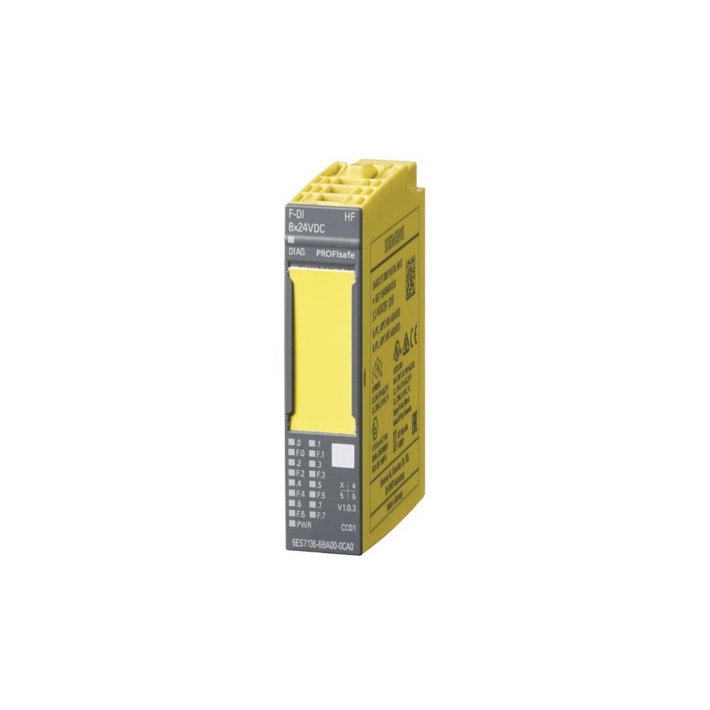 Siemens SIMATIC DP Elektronikmodul F-DI 8x 24VDC HF für ET 200SP 15mm IP20 6E... SIEMENS-6ES71366BA010CA0 4047623411475 (Abb. 3)