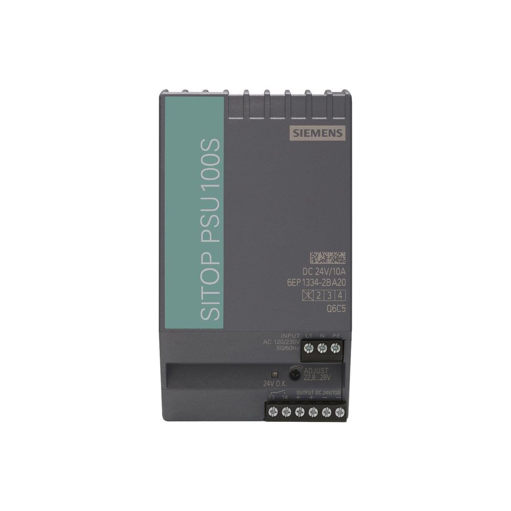 Siemens SITOP PSU100S Stromversorgung 24V 10A 288W 125x70x120mm IP20 Schraubansch... SIEMENS-6EP13342BA20 4025515153498 (Abb. 2)