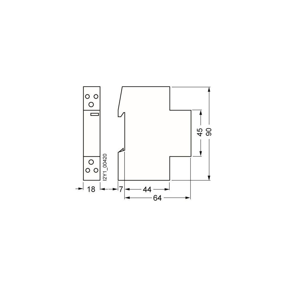 Siemens Insta Schütz 1S/1Ö 20A 230V AC 1TE 70mm 5TT58010... SIEMENS-5TT58010 4001869343921 (Abb. 2)