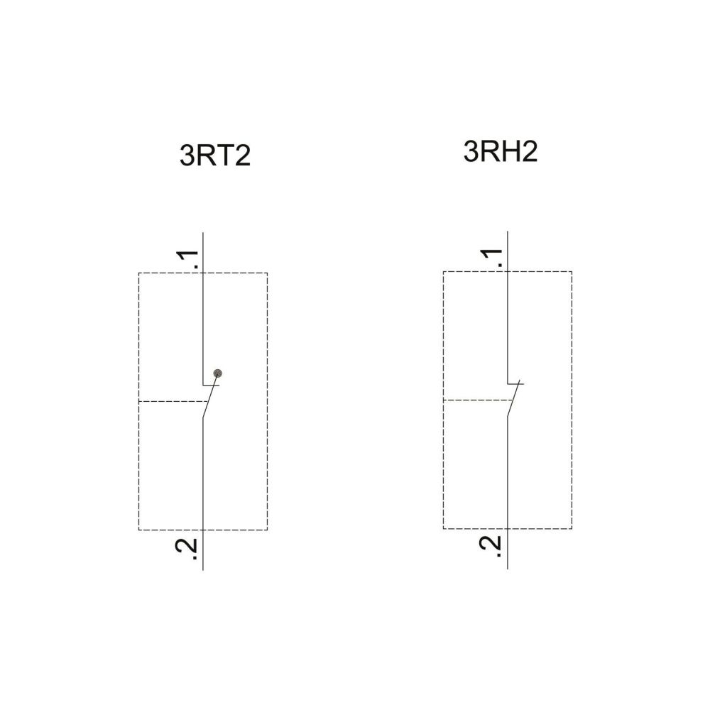 Siemens Hilfsschalterblock 3RH2911-2HA01 1 Öffner Federzuganschluss für S00/S0... SIEMENS-3RH29112HA01 4011209829510 (Abb. 3)