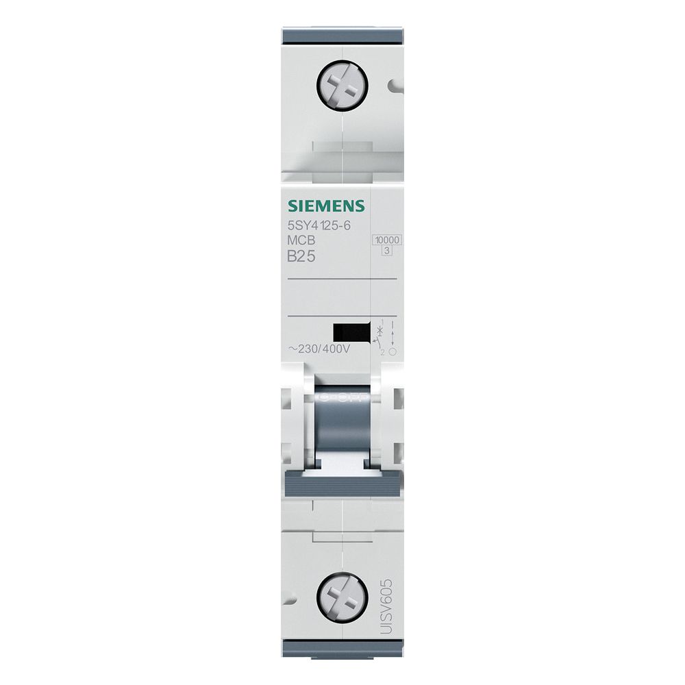 Siemens Leitungsschutzschalter 5SY4125-6 1-polig B 25A 10kA IP20... SIEMENS-5SY4125-6 4001869181233 (Abb. 4)