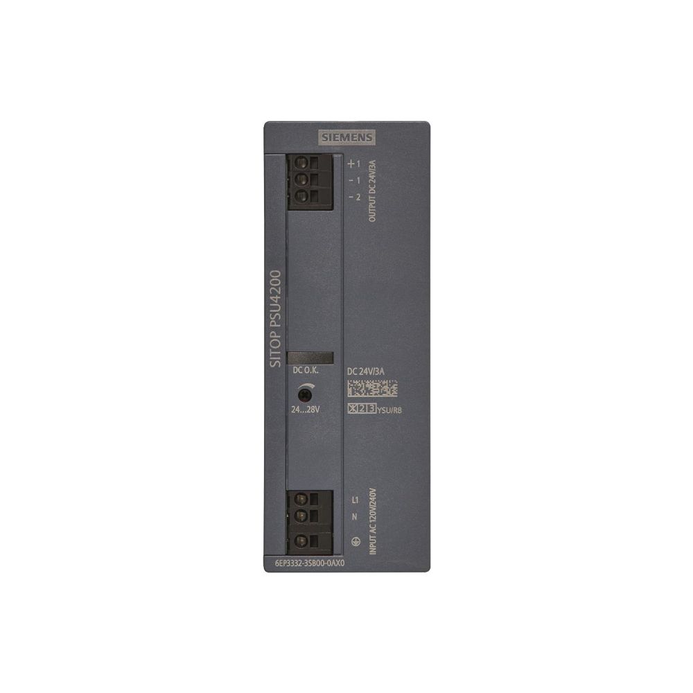 Siemens SITOP PSU4200 Stromversorgung 1-phasig 24V 3A 72W IP20 50x135x125mm 6... SIEMENS-6EP33323SB000AX0 4025515156222 (Abb. 4)