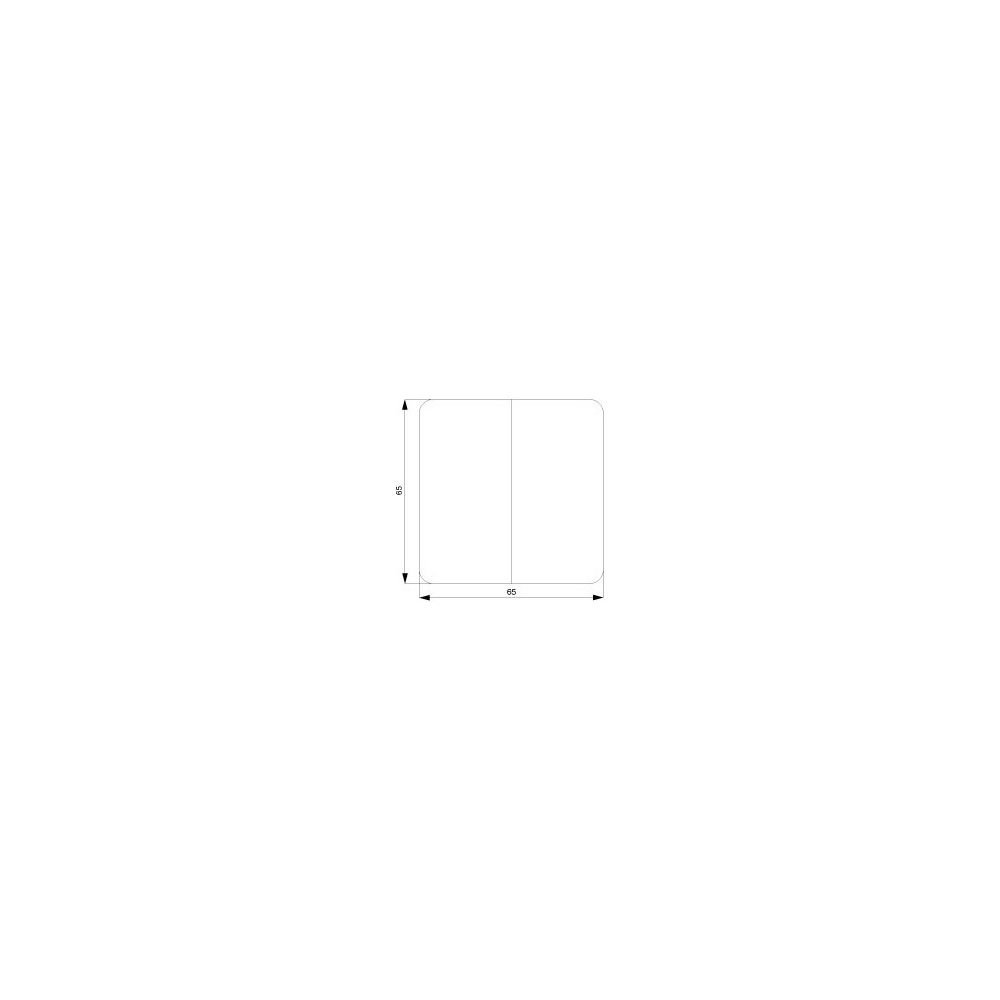 Siemens DELTA profil Wippe 2-fach 65x65mm Titanweiß 5TG7805... SIEMENS-5TG7805 4001869048499 (Abb. 2)