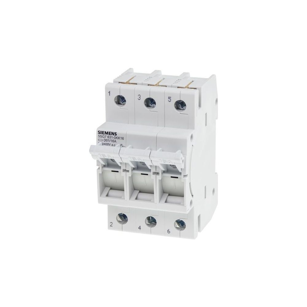 Siemens 5SG76310KK16 MINIZED-Sicherungs- lasttrennschalter D01 16A 400V 3p... SIEMENS-5SG76310KK16 4001869475899 (Abb. 2)