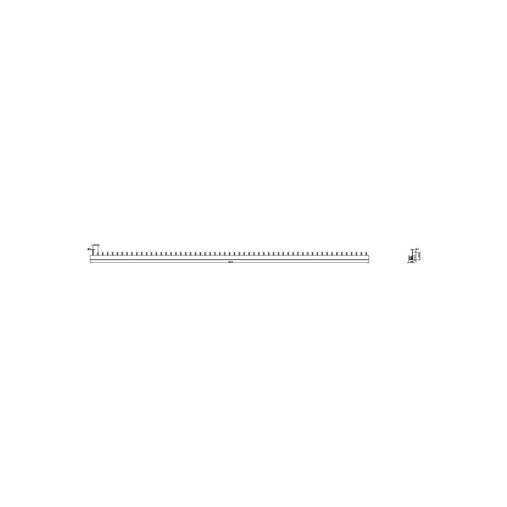 Siemens Stiftsammelschiene 3-Phasen 10mm2 56TE 1016mm berührungssicher schneidbar 5ST3... SIEMENS-5ST3740 4001869313085 (Abb. 3)