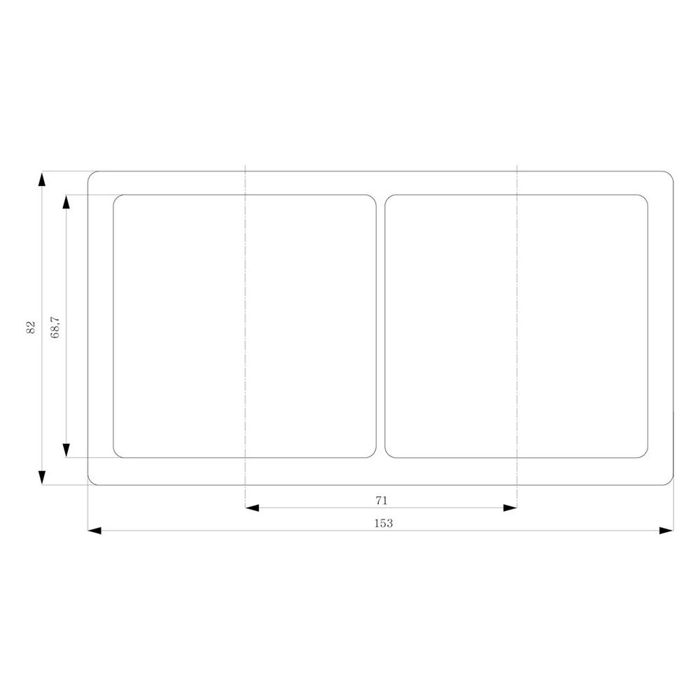 Siemens DELTA style Rahmen 2-fach Titanweiß 153x82mm 5TG1322... SIEMENS-5TG1322 4001869220369 (Abb. 5)