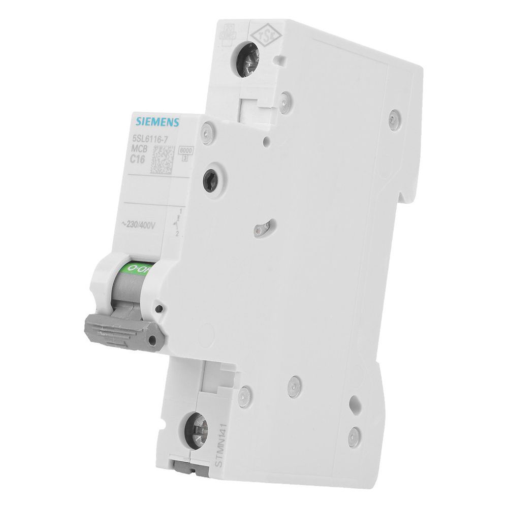 Siemens Leitungsschutzschalter 5SL6116-7 1-polig C 16A 6kA 230/400V... SIEMENS-5SL61167 4001869388205 (Abb. 13)