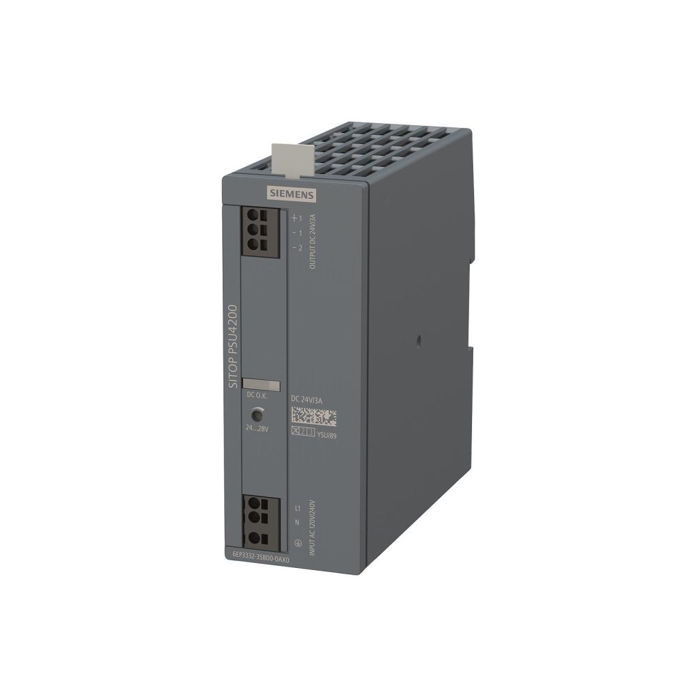 Siemens SITOP PSU4200 Stromversorgung 1-phasig 24V 3A 72W IP20 50x135x125mm 6... SIEMENS-6EP33323SB000AX0 4025515156222 (Abb. 2)