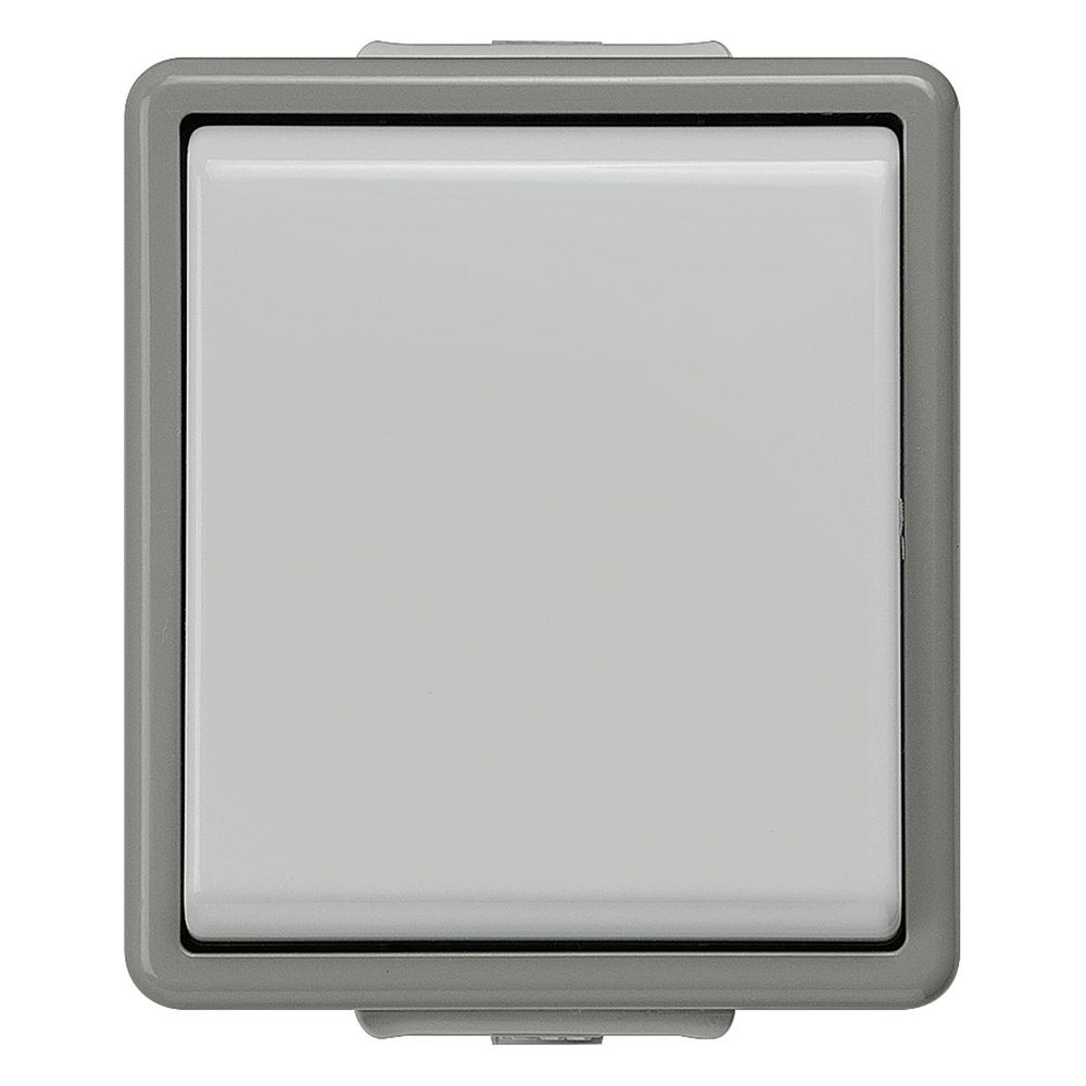 Siemens Wechselschalter DELTA plus IP44 Aufputz 10A 250V Kunststoff Grau 75x66x54mm 5T... SIEMENS-5TA4706 4001869002460 (Abb. 2)